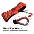 thumbnail image 2 of 1/4''x50' Truck Boat Emergency Replacement Car Outdoor Accessories Synthetic Winch Rope Cable ATV UTV 7700lbs 12 Strand String, 2 of 6