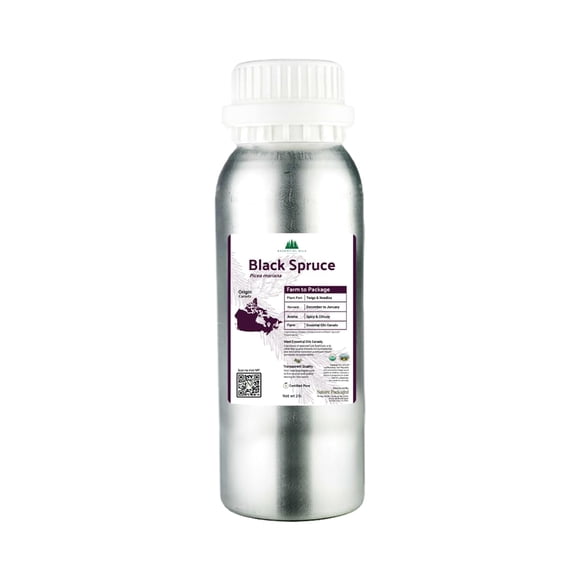Aceite esencial de abeto negro envasado en la naturaleza, 1 kg, de Canadá