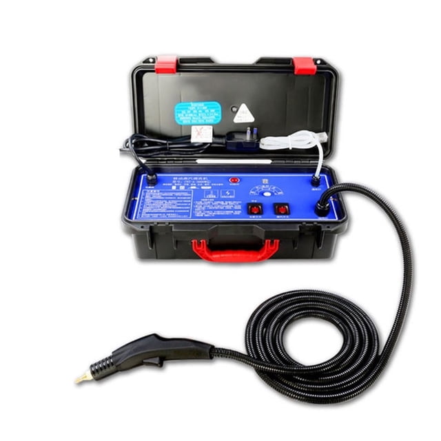Commercial Household 3KW Steam Cleaner, Air Conditioning Kitchen Hood Car Steaming Cleaner Used With Alkaline Cleaning ,Easy to Operate
