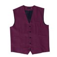 thumbnail image 3 of Cloudstyle Men's V-Neck Dress Suit Business Casual Waistcoat 5 Button Slim Fit Waistcoat, 3 of 5