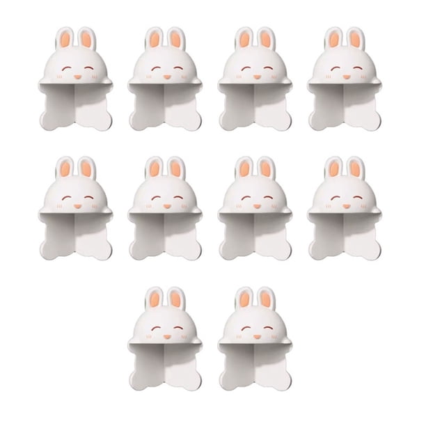 10 protectores de esquinas para muebles con dibujos de animales, anticolisión, a prueba de bebés, autoadhesivos, para mesa, escritorio, ángulo recto, bordes afilados, parachoques.