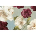 thumbnail image 2 of Asia Jensen 32x23 Gallery Wrapped Canvas Wall Art Titled - Deep Peonies I, 2 of 4