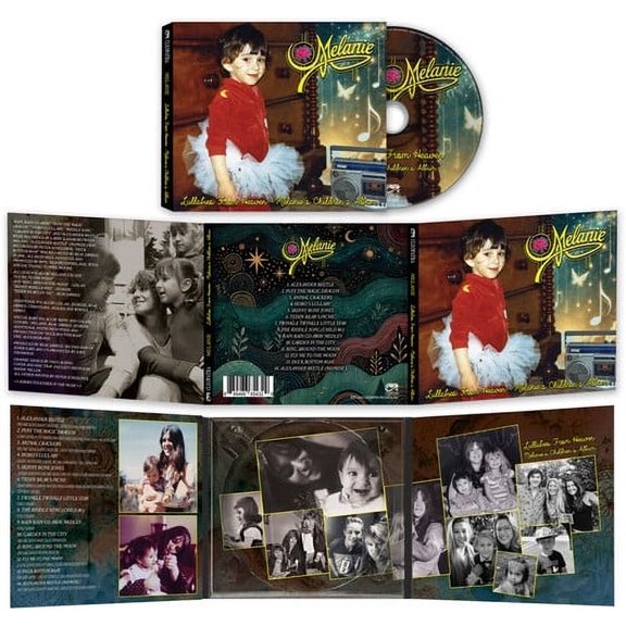 Melanie - LULLABIES FROM HEAVEN - MELANIE'S CHILDREN'S ALBUM - Kids & Family - CD