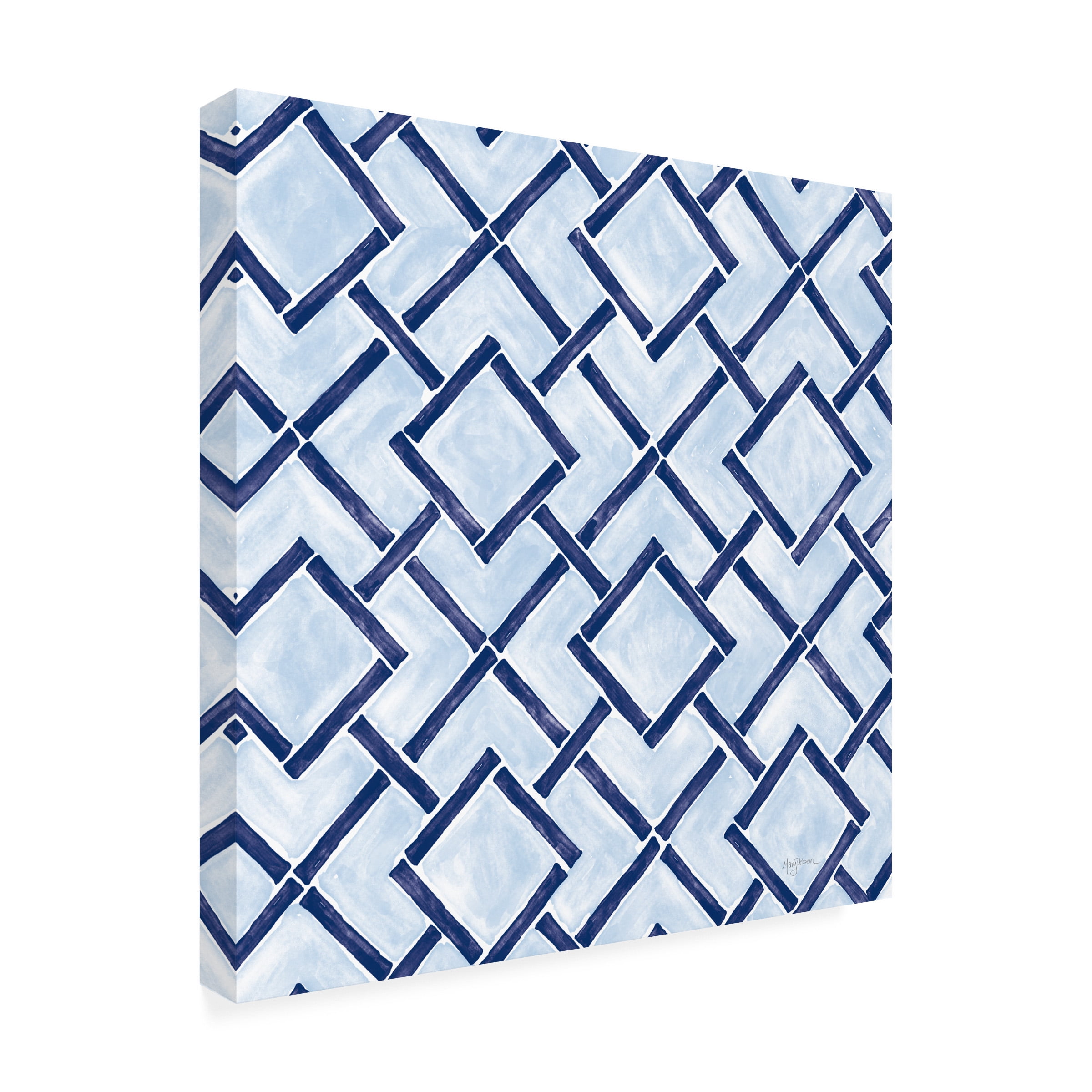 Mary Urban 'Everyday Chinoiserie Pattern IC' Canvas Art
