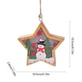 thumbnail image 2 of Decoraciones de Árbol de Navidad Decoración de Navidad Led Luminous Christmas Tree Colgante Santa Claus Snowman Deer Night Light Decoration Colgante Luces de Árbol de Navidad, 2 of 7