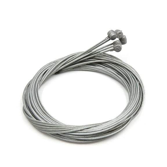 Unique Bargains Universal 5Pcs 1.8m Length Metal Brake Line Cable Wire for Motorcycle Scooter