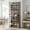 Cool Gray, variant on LEDREM 12-Tier Stackable Shoe Rack Organizer, Adjustable Fla,Angled Shelves for Entryway,Garage, Holds 48-60 Pairs, Set of 2, Black