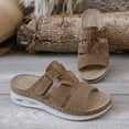 thumbnail image 6 of Dakaela Womens Fashion Orthotic Slides with Arch Support Orthopedic Platform Wedge Sandals Plantar Fasciitis Comfortable Walking Shoes Size 6-9, 6 of 9
