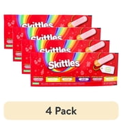 (4 pack) Frankford Skittles Dig n Dips Strip Candy Stocking Stuffer, 085oz