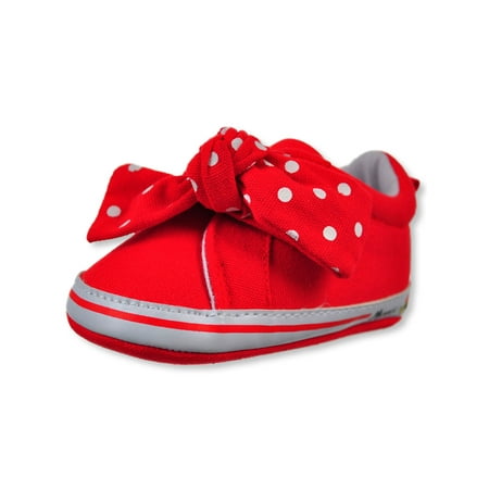 Disney Minnie Mouse Baby Girls' Slip-On Sneaker Booties