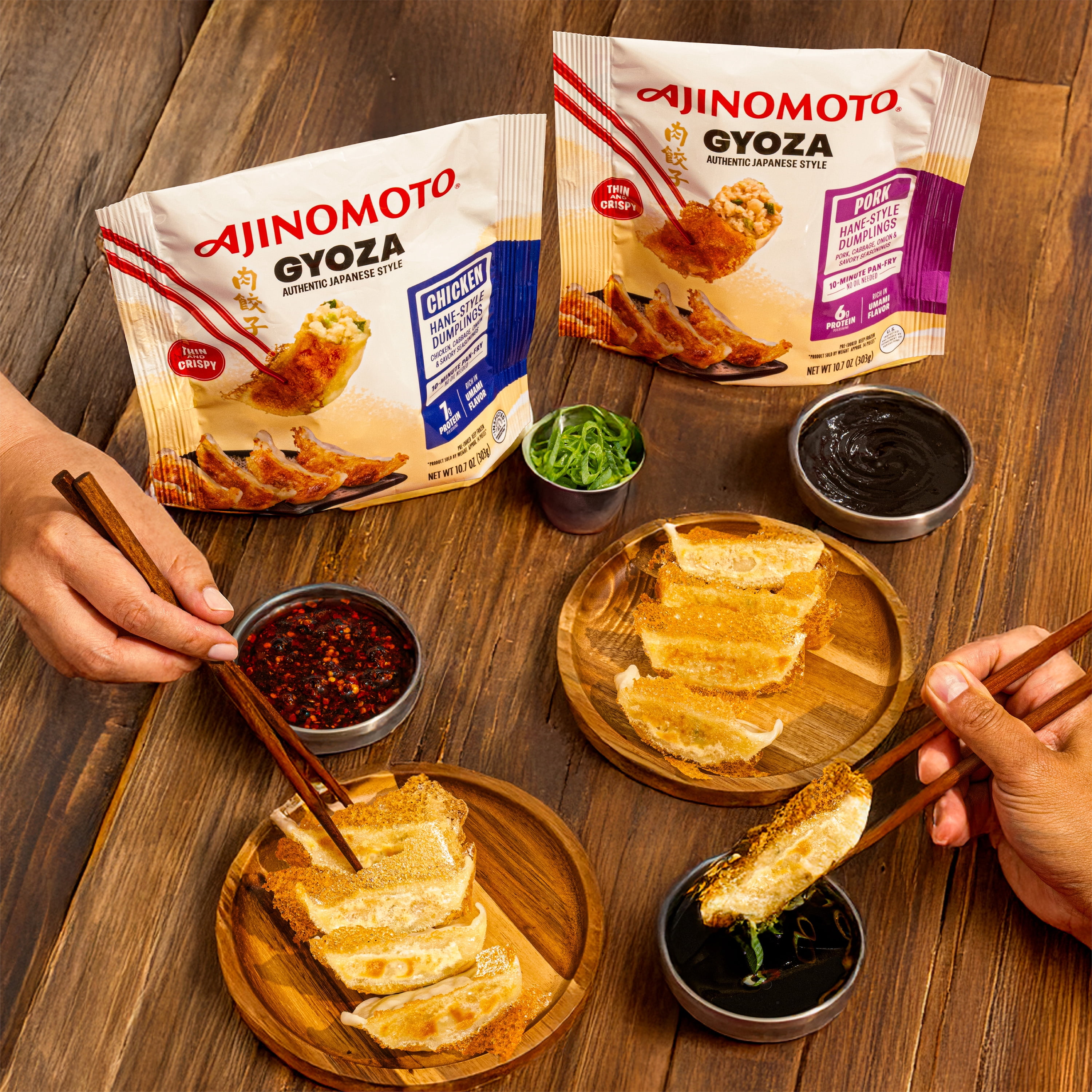Ajinomoto Chicken Hane Gyoza Dumplings, 10.71 oz