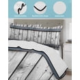 thumbnail image 4 of Quilts Twin Size, Grey Wood Grain Soft Comforter Bedding Set for Bed, Country Vintage Barn Door Rustic Lodge Lightweight Quilted Bedspread with Pillow Cover(2 Pieces) for All Season, 68x86 Inch, 4 of 6