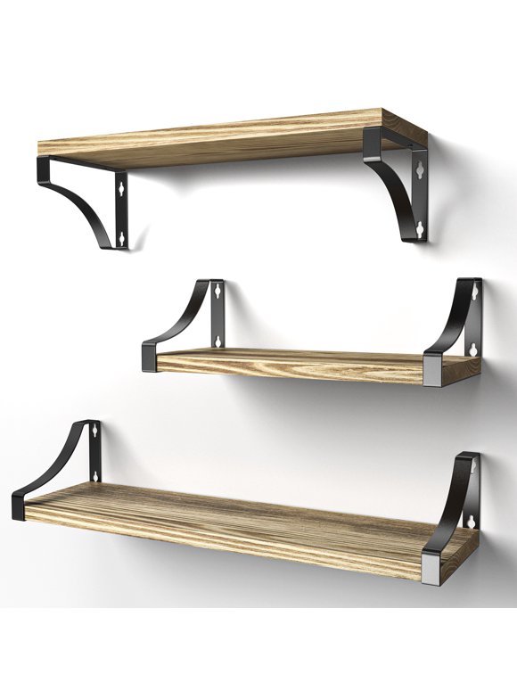 Floating Shelves in Wall Shelves