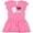 Raspberry with Polka Dots, variant on Inktastic Mama is my Boo with Cute Ghost Gift Baby Girl Dress