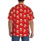 thumbnail image 3 of Fotbe Christmas Hat beer Camisa Estampada de Manga Corta para Hombre, Casual de Verano, Estilo Playero, Sin Arrugas-4X-Large, 3 of 5