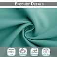 thumbnail image 6 of DONGPAI Outdoor Curtains for Patio Waterproof 52" x 96" Grommet Light Blocking Privacy Curtains Outside Curtains for Porch Gazebo Pergola, Green, 1 Panel, 6 of 6