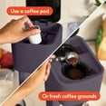 thumbnail image 4 of bella Single-Serve Coffee Maker, Plum, 4 of 9