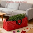 thumbnail image 2 of YARRAMATE Christmas Tree Storage Bag, Fits Up to 7.5 ft Artificial Disassembled Christmas Trees, Water and Moisture Resistant PE Storage Bag, 2 of 12