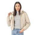 thumbnail image 1 of Chamarra Quarry Cropped Casual Capucha Ajustable Para Mujer, 1 of 5