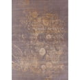 thumbnail image 1 of Ahgly Company Machine Washable Indoor Rectangle Industrial Modern Puce Purple Area Rugs, 2' x 5', 1 of 7