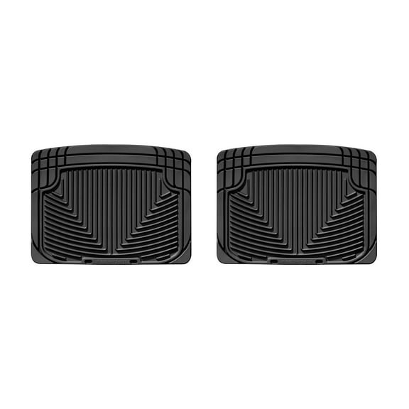 WeatherTech All-Weather Floor Mats compatible with CL, Baja, 260E, Outlander Sport, Acadia Limited, Enclave - 2nd Row, Black