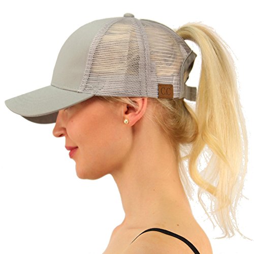 trucker ponytail hat