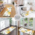 thumbnail image 6 of Yayeee Runner Rug for Bedroom 2'x6' Machine Washable Hallway Non Slip Mat, Orange Bees, 6 of 8