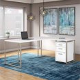 thumbnail image 2 of Method 72W L Shaped Desk with Mobile File Cabinet in White - Engineered Wood, 2 of 7