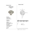 thumbnail image 2 of Alno A1501-BARC Venetian 1-1/4" Cabinet Knob Barcelona, 2 of 2