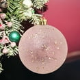 thumbnail image 6 of Vrorvz Christmas Ornaments Shatterproof Ball Ornaments Set for Christmas Tree Multiple Styles Plastic Ornament Set for Home Office Mall Indoor Wedding Party Displays 3.1in Pink, 6 of 8