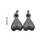 thumbnail image 3 of Hebilla De Zapatos Bolsa 1 par de zapatos con agujeros, hebilla portátil con agujeros de plástico, hebilla para colgar zapatos para regalo de niños Tmvgtek Para Estrenar, 3 of 9