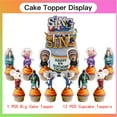 thumbnail image 4 of Sing Movie Party Supplies Honeycomb Centerpieces Table Toppers Backdrop Decorations for Birthday, 4 of 5