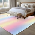 thumbnail image 4 of 6'x9' Area Rugs, Pink Purple Indoor Outdoor Area Rug for Living Room Bedroom, Modern Colorful Ombre Abstract Tie Dye Art Washable Bathroom Rugs Kitchen Floor Carpet Mats Home Decor Aesthetic, 4 of 8