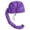 Purple, variant on Weloille Electric Hair Drying Heat Cap 1 Piece, 3 Temperature Settings Fast Drying Hair Steamer Cap, Adjustable Safe Baking Oil Hair Care Cap for Home, Salon, Deep Conditioning, Hair Styling Use