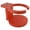 Red, variant on Cup Holder for Adirondack Chair or Patio, Fits Standard- Large Cups (2 Pack, Orange)
