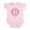 Petal Pink, variant on CafePress - OLIVIA Infant Bodysuit - Baby Light Bodysuit, Size Newborn - 24 Months