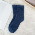 thumbnail image 2 of Bainana Womens Coral Velvet Socks Mid Calf Non Ankle Socks Soft Comfort Women'S Fall Winter Socks, 2 of 3
