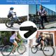 thumbnail image 4 of Puños de bicicleta de 4 piezas, puños de manillar de bicicleta de goma antideslizantes para niños, puños de bicicleta de repuesto especializados, para Beach Cruiser Razor Scooter plegable MTB Triciclo BMX bicicleta de montaña JM JM, 4 of 5