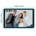 thumbnail image 3 of Apolosign 10.1" Neon Light Digital Picture Frame, HD WiFi Smart Photo Frame with AI Color-Changing LED Strip, Quick Share via Frameo App, Gift for Family & Friends, 3 of 10