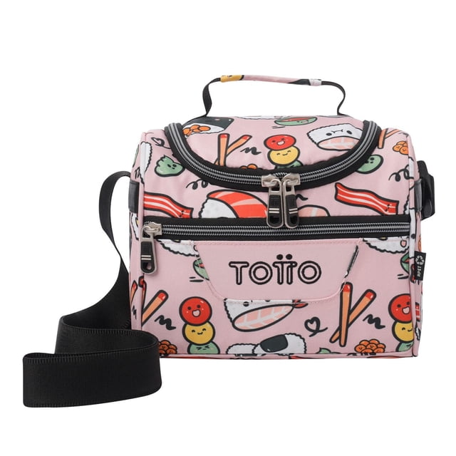 TOTTO Lonchera Niña | Térmica Repelente a Líquidos PIZARRA multicolor M