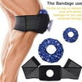 thumbnail image 2 of Ice Packs Reusable 3 Cold/Hot Bags For Knee Leg Shoulder Knee Injury No Leak Waterproof Snowflake Ice Packs Post Surgical Recovery Therapy 6 Inch / 9 Inch / 11 Inch, 2 of 9