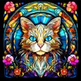 thumbnail image 1 of Hilo de bordar Algodón completo 11CT Estampado de manchas de vidrio Punto de cruz Gato (ACC-1550) Hugtrwg Para estrenar, 1 of 9