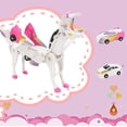 thumbnail image 4 of Coche Transformation Toy Liluwushe Unicorn para niñas de 4 a 6 años, 4 of 6
