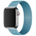 thumbnail image 1 of Correa para Apple Watch Series 6 / SE 38 mm 40 mm Mujer, Correa de Reloj de Malla Tejida de Acero Inoxidable Reemplazo de Correa Femenina para iWatch SE Series 6 5 4 3 2 1 38 mm 40 mm - Azul Cielo, 38 mm/40 mm-Azul Cielo-38 mm/40 mm Sailing  Electrónica, 1 of 3