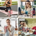 thumbnail image 7 of OBREWU Pioneer Flower Tumbler with Handle and Lid,40oz Pioneer Flower Double Wall Vacuum Insulated Tumbler,Pioneer Flower Cups Gift for Women and Men, 7 of 7