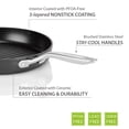 thumbnail image 5 of TECHEF - Onyx Collection, 12-Inch Grill Pan, coated with New Teflon Platinum Non-Stick Coating, Made in Korea, 5 of 9