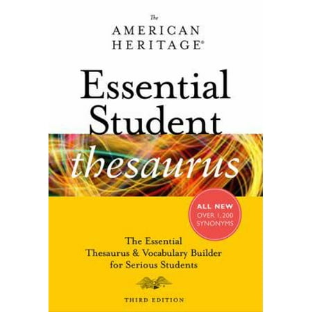 The American Heritage Essential Student Thesaurus, Used [Paperback]