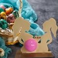 thumbnail image 3 of Soporte para huevos de Pascua con forma de persona, adornos de regalo, decoraciones de acrílico para A, 3 of 9