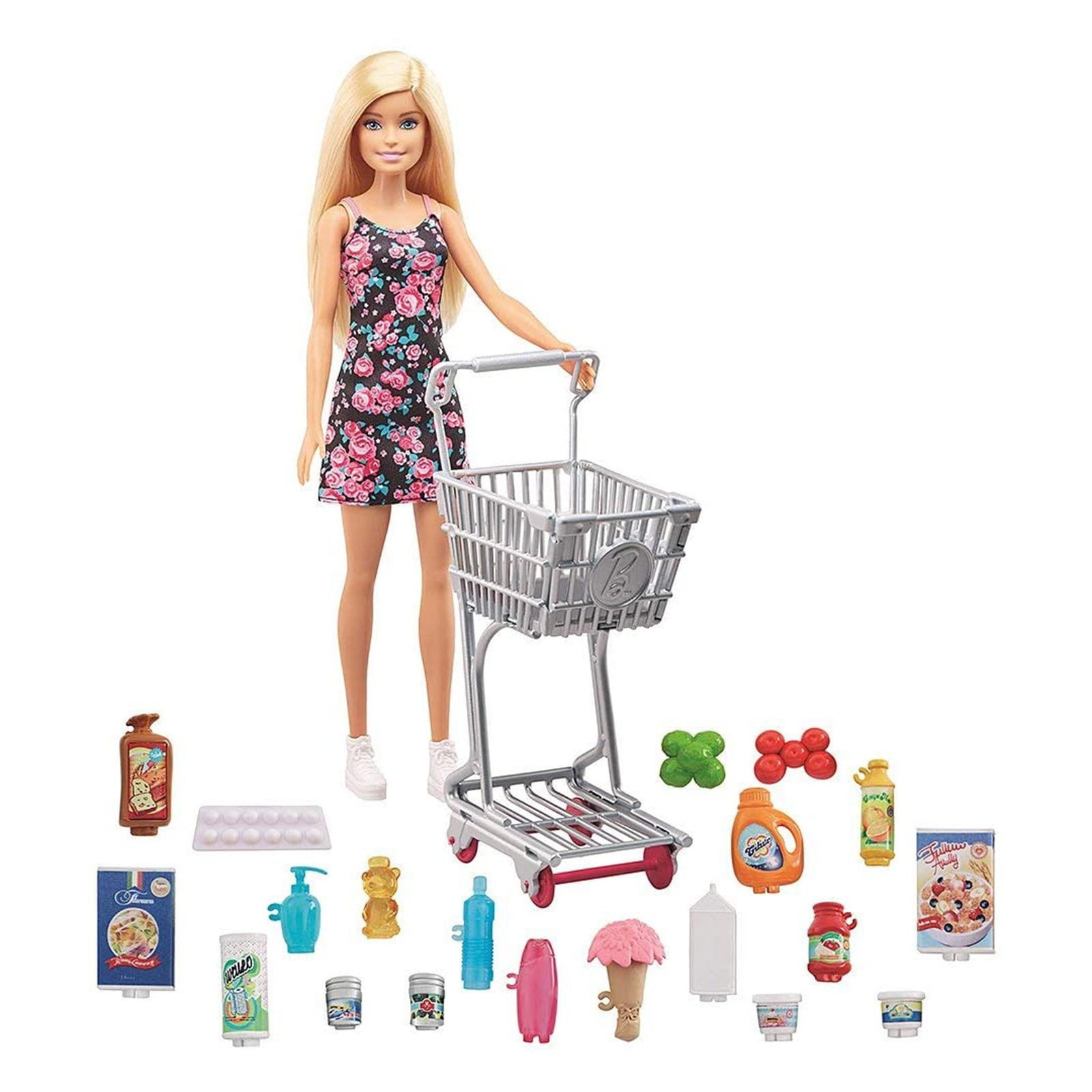 Barbie Shopping Time With Cart Doll Set Walmart Canada