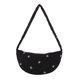 thumbnail image 1 of Bolso informal para mujer con bola de masa y lazo, bolso de lona con entramado de diamantes, bolso de ocio para mujer, 1 of 8